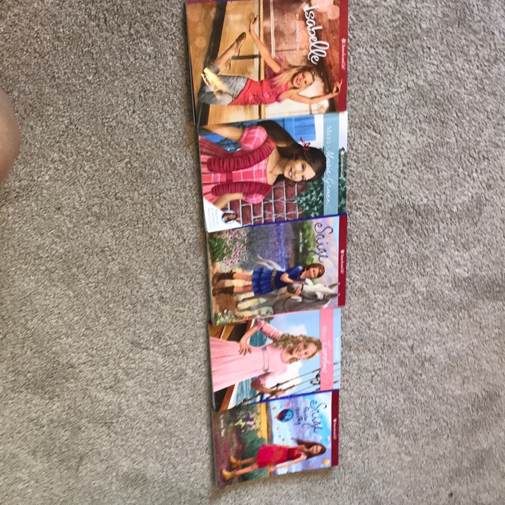 American girl doll books